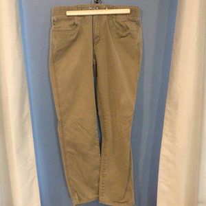 Men's Bass Green Cotton Twill Pants